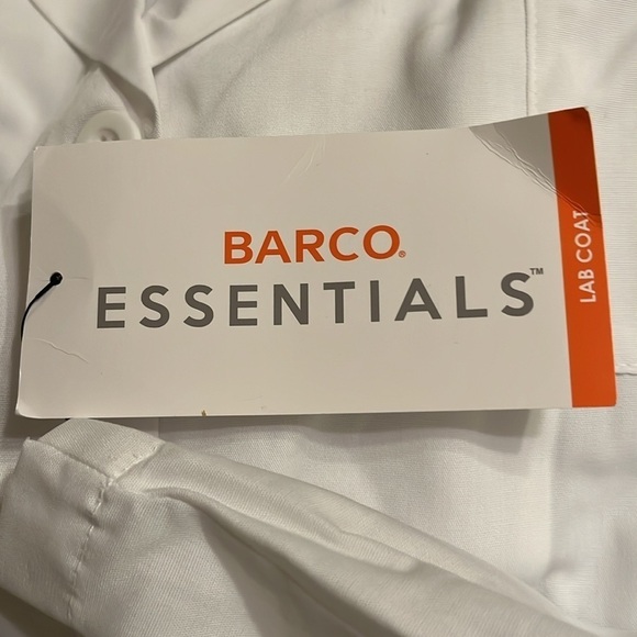NWT Barco 3 pocket 34” lab coat XL - Picture 5 of 8